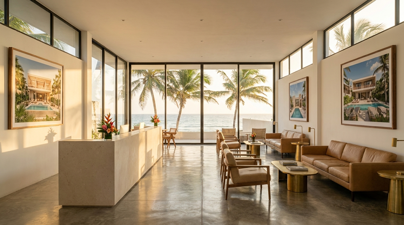 Bahía & Co. boutique office in Tulum