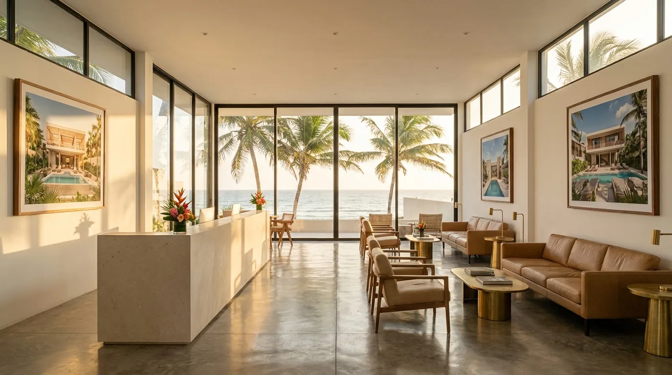 Bahía & Co. boutique office in Tulum