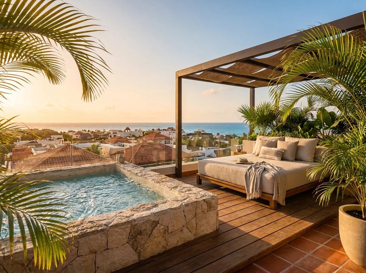 Playa del Carmen rooftop suite
