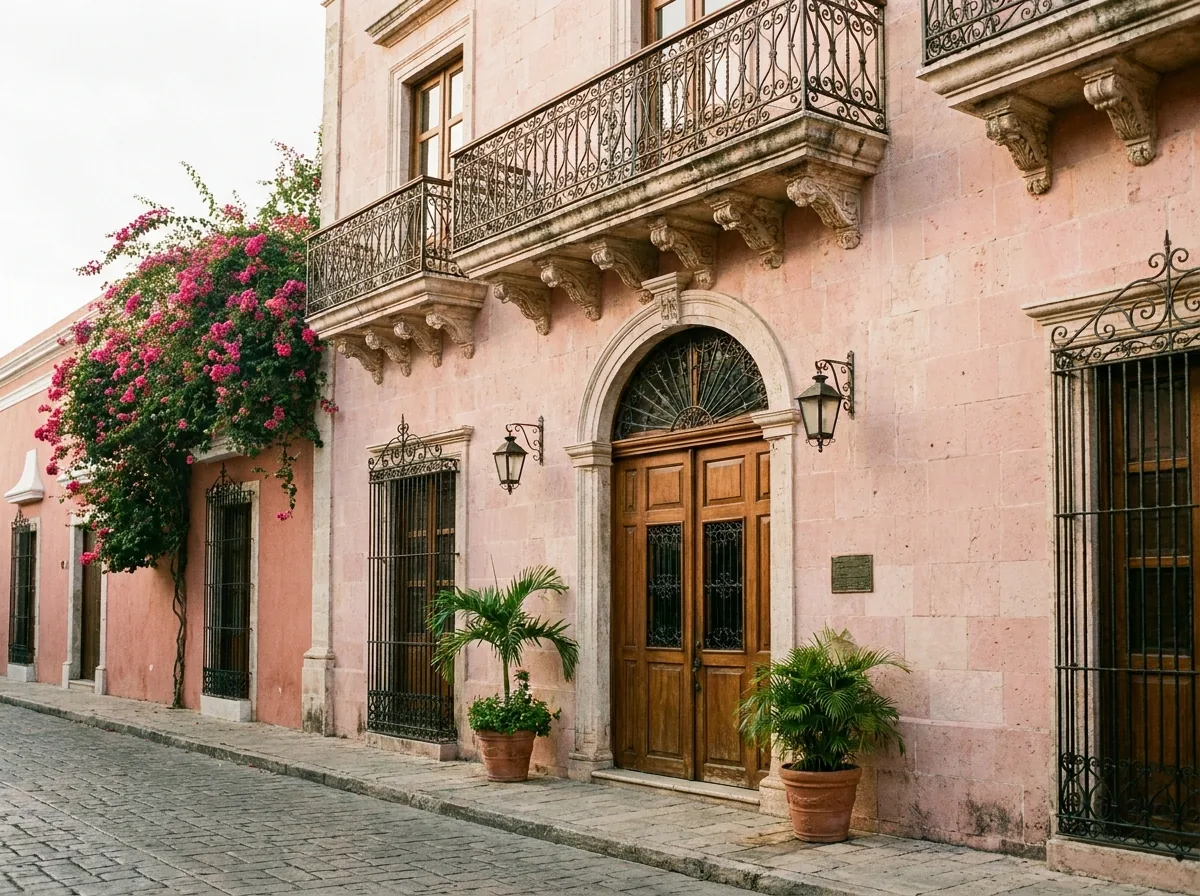 Casona colonial restaurada en Mérida