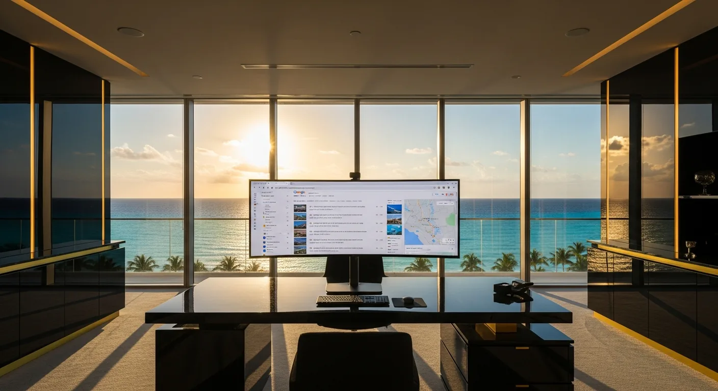 Local SEO content cluster for real estate agencies