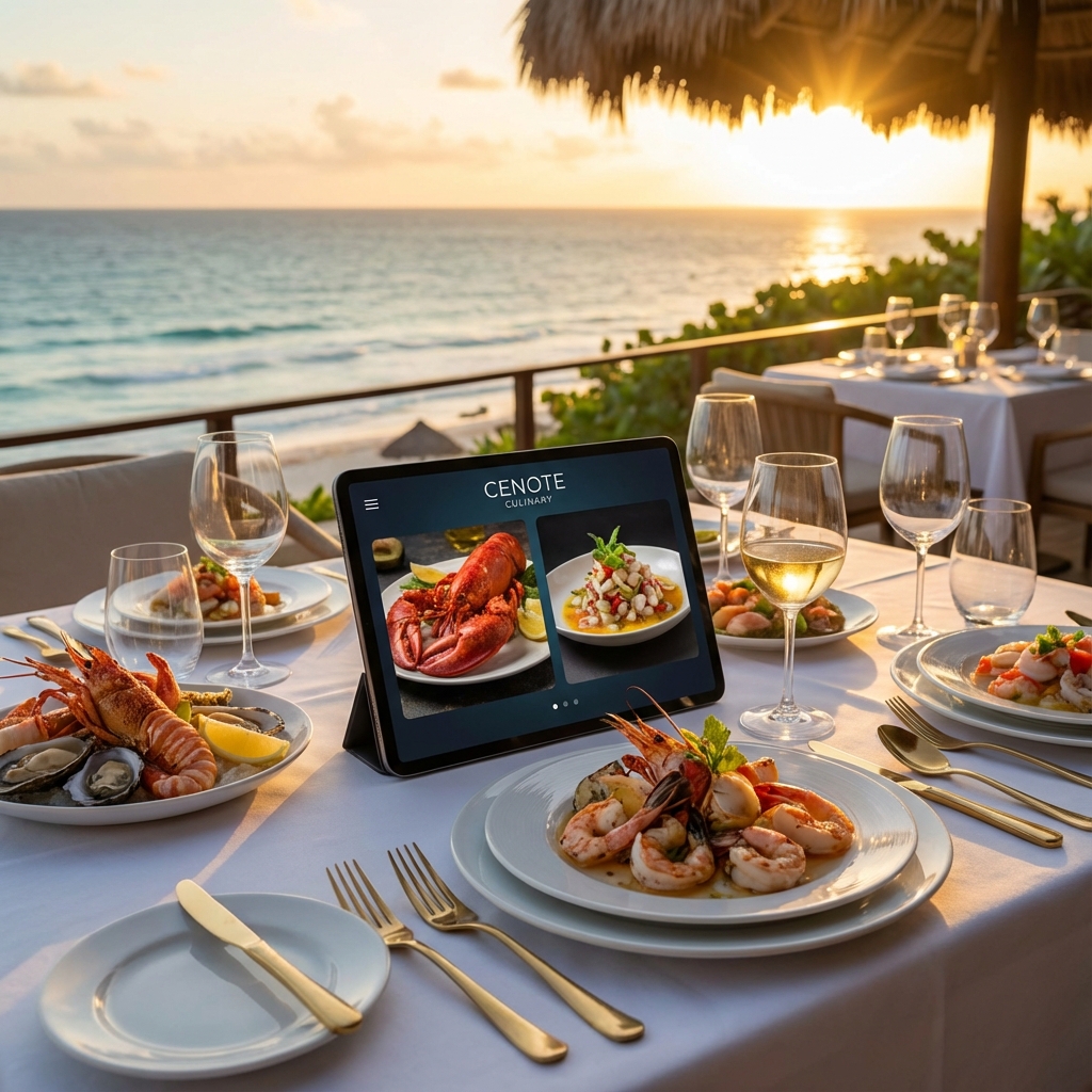 Menú Digital y SEO Local para Restaurantes en Cancún