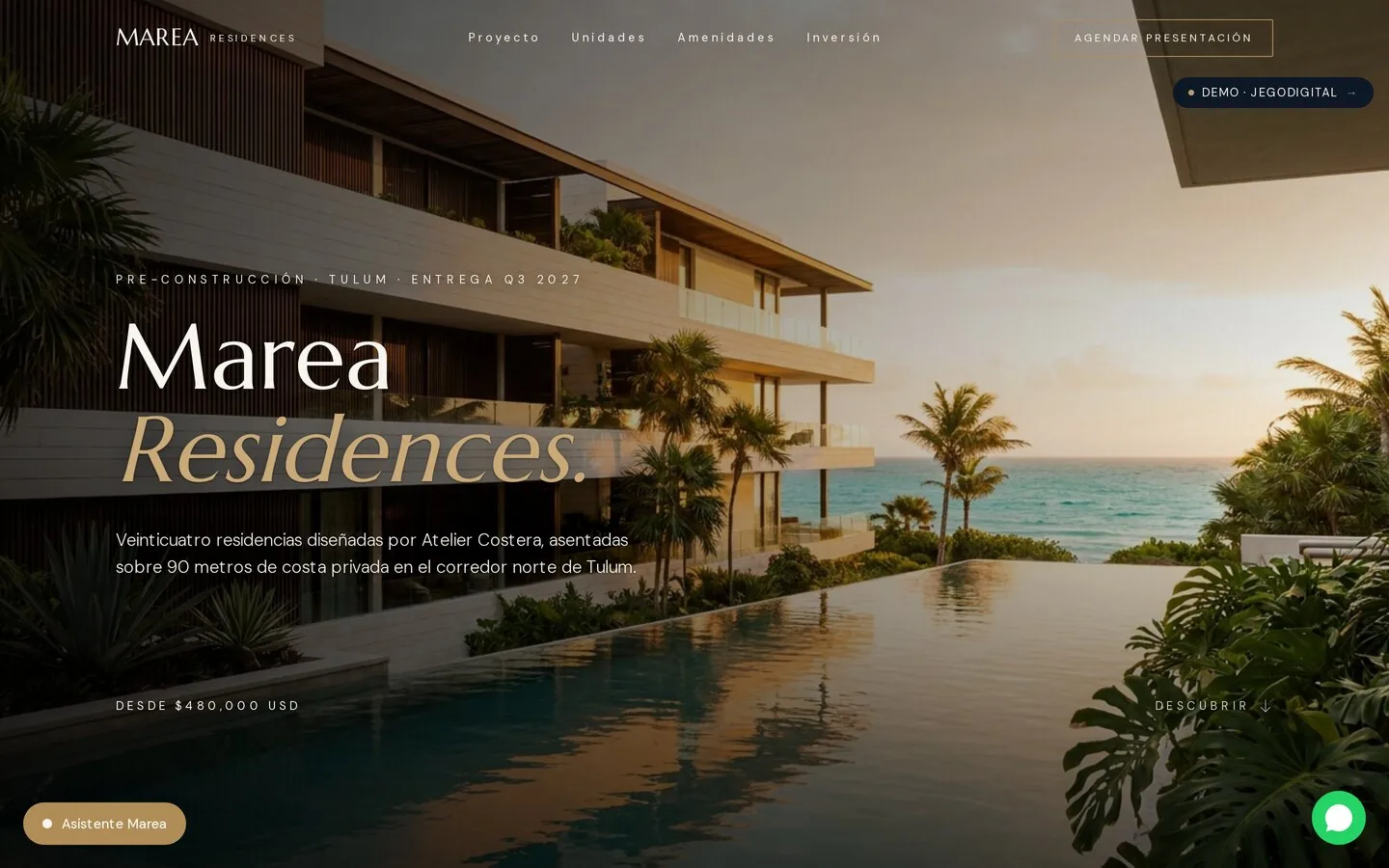 Marea Residences demo