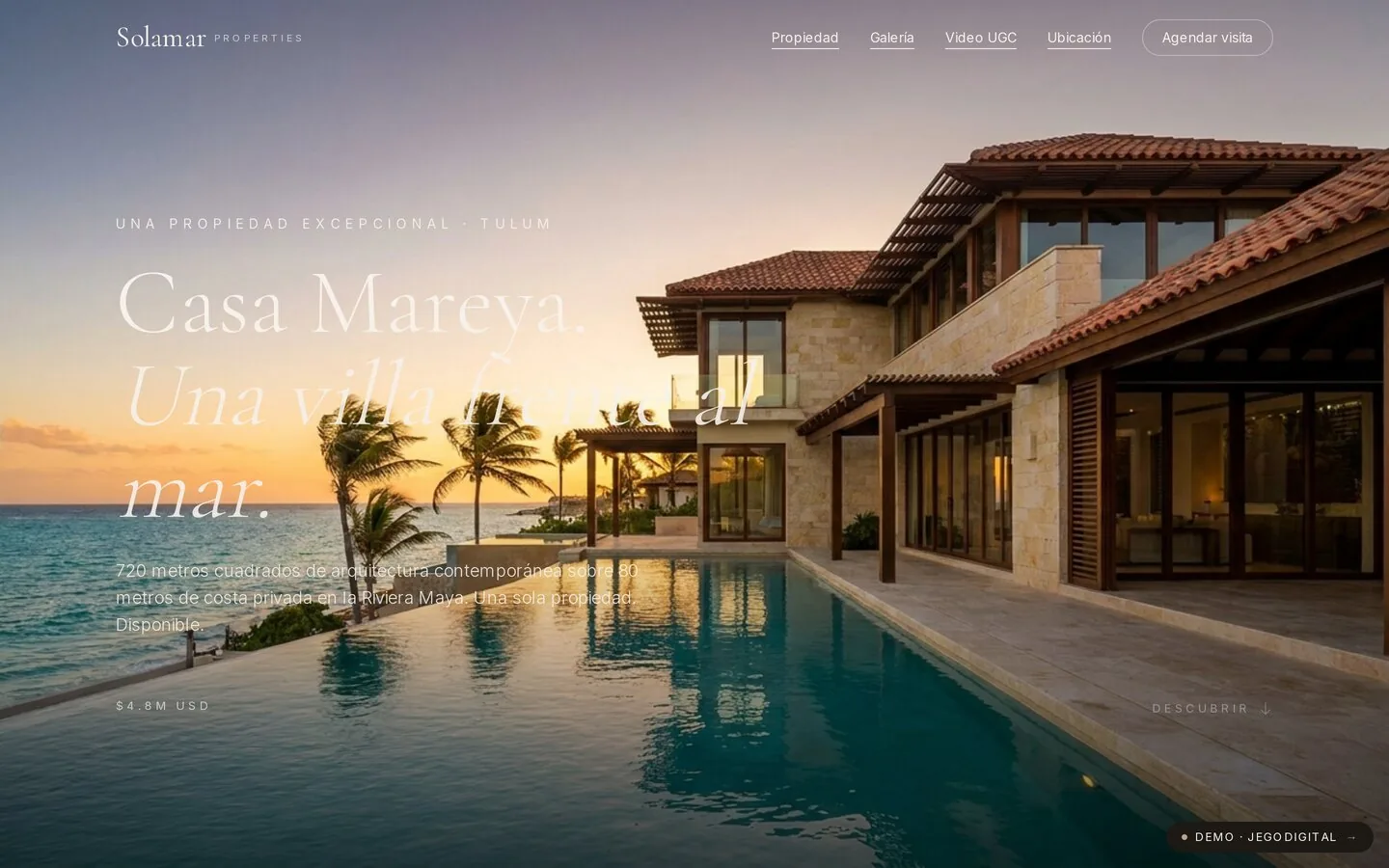 Solamar Properties demo