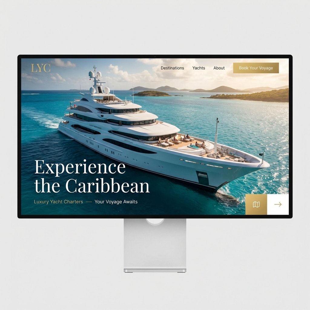 Yacht Rental Website Demo