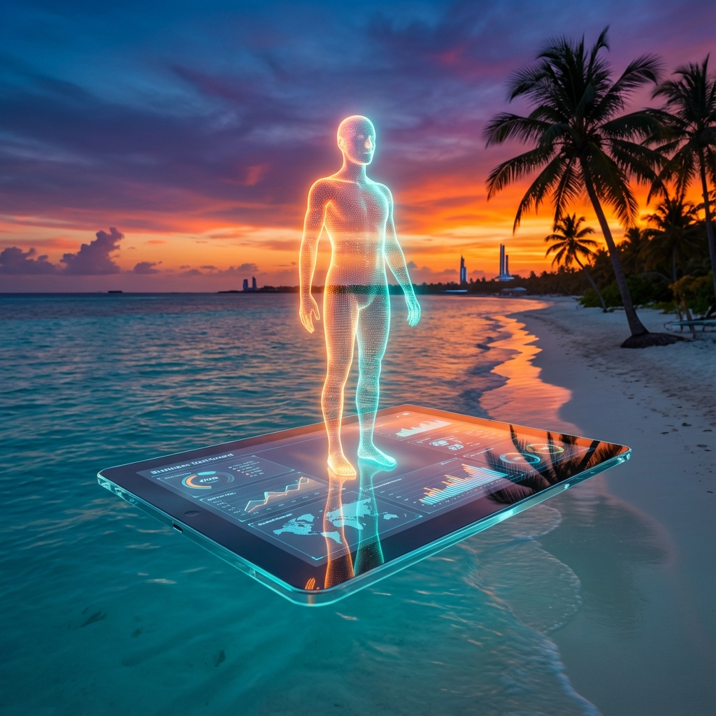 AI Agent in Cancun Paradise