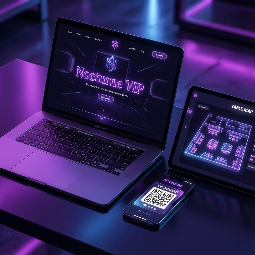 Diseño Web Nightlife