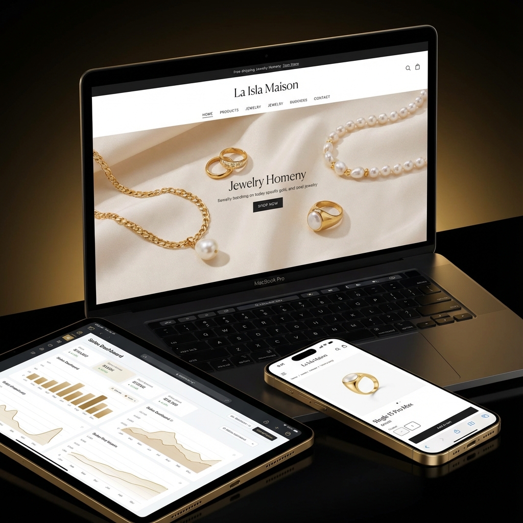 Diseño Web Joyería