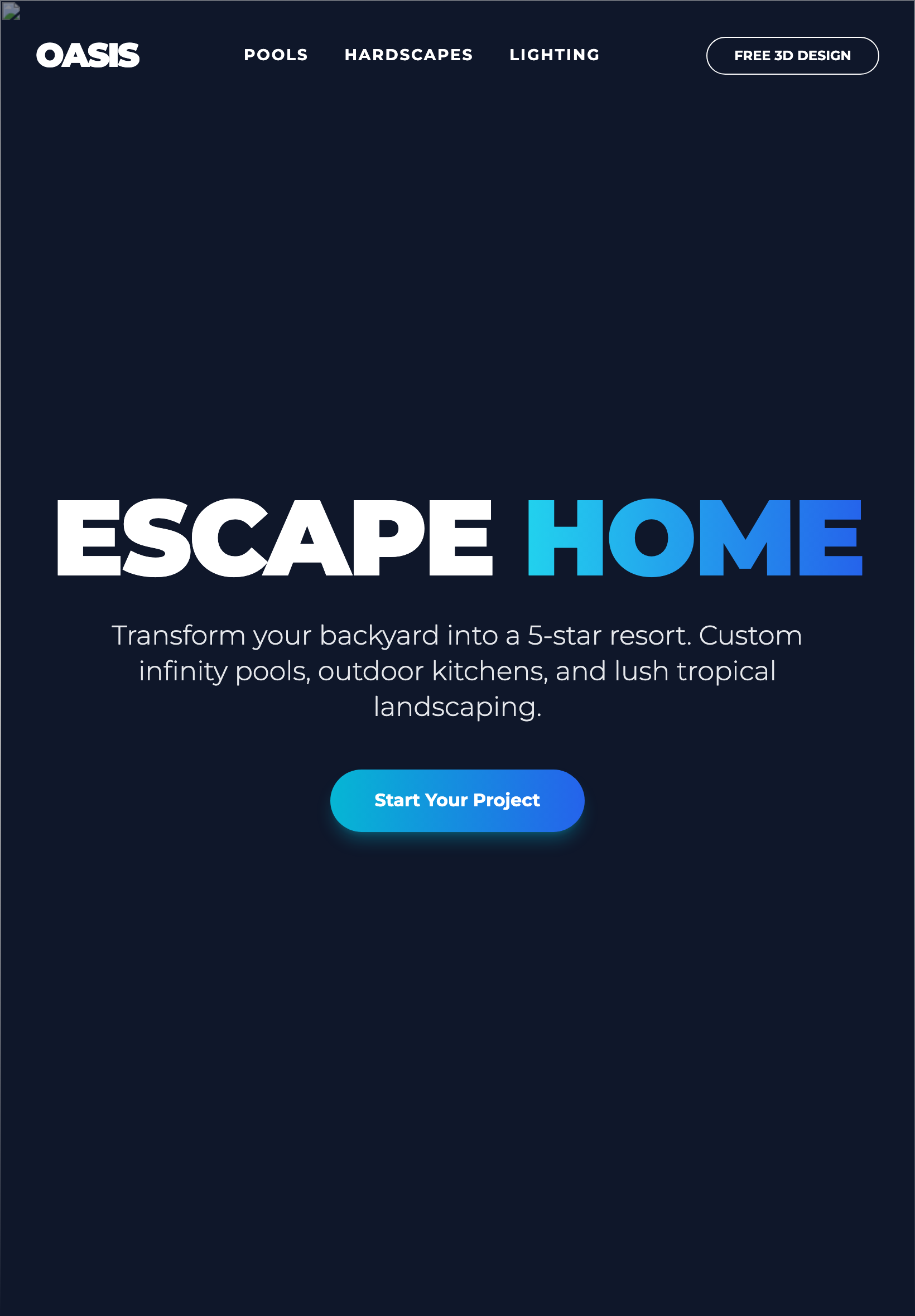 Construction Pool iPad