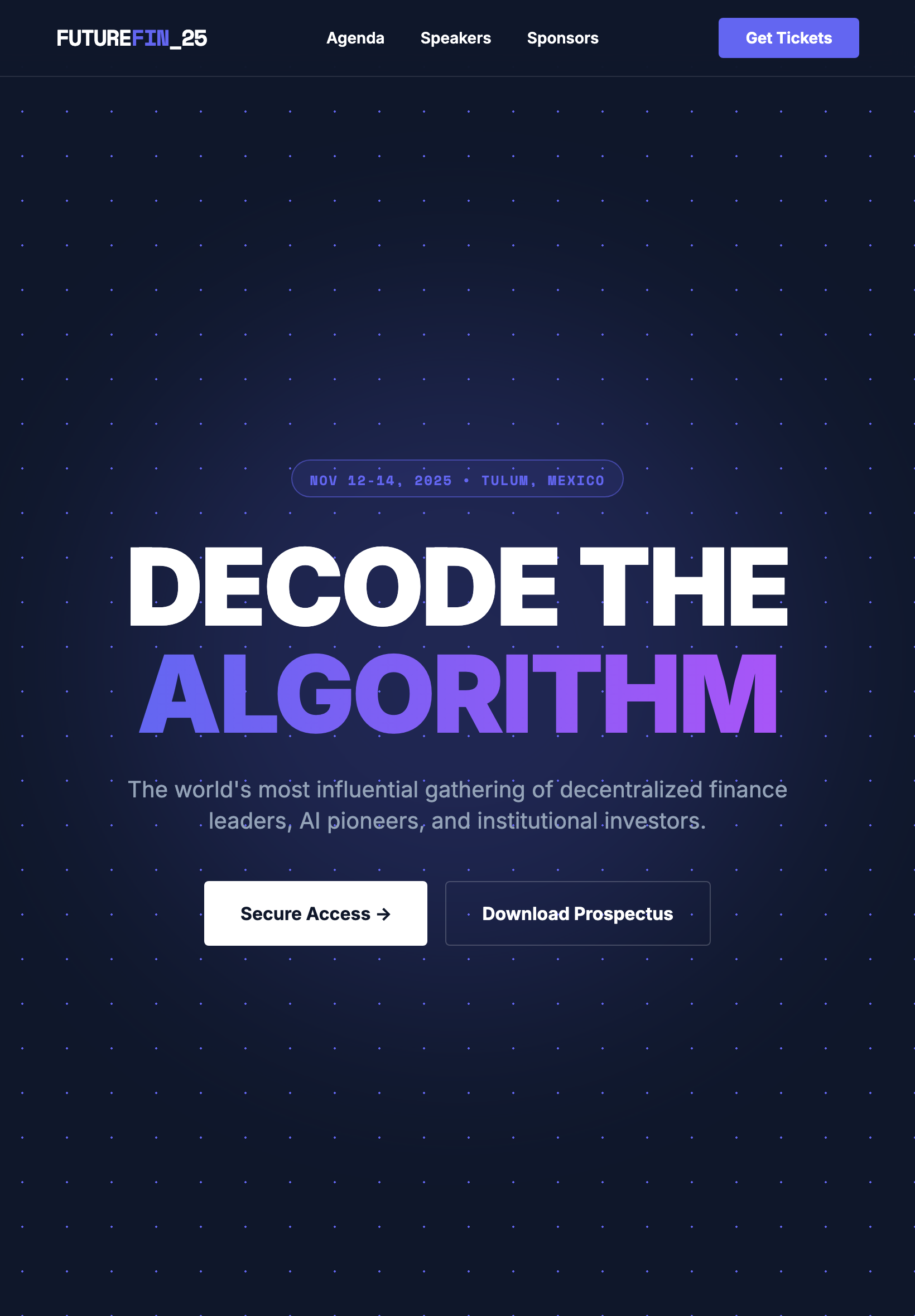 Events Conference iPad