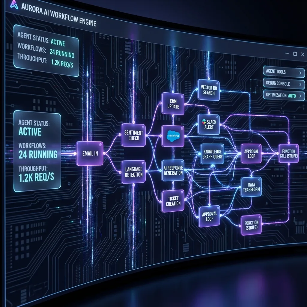Workflow de agentes AI para capturar y calificar leads
