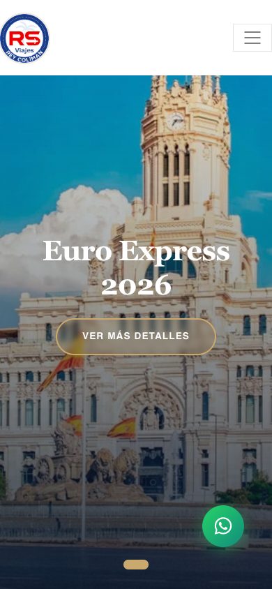 RS Viajes mobile preview